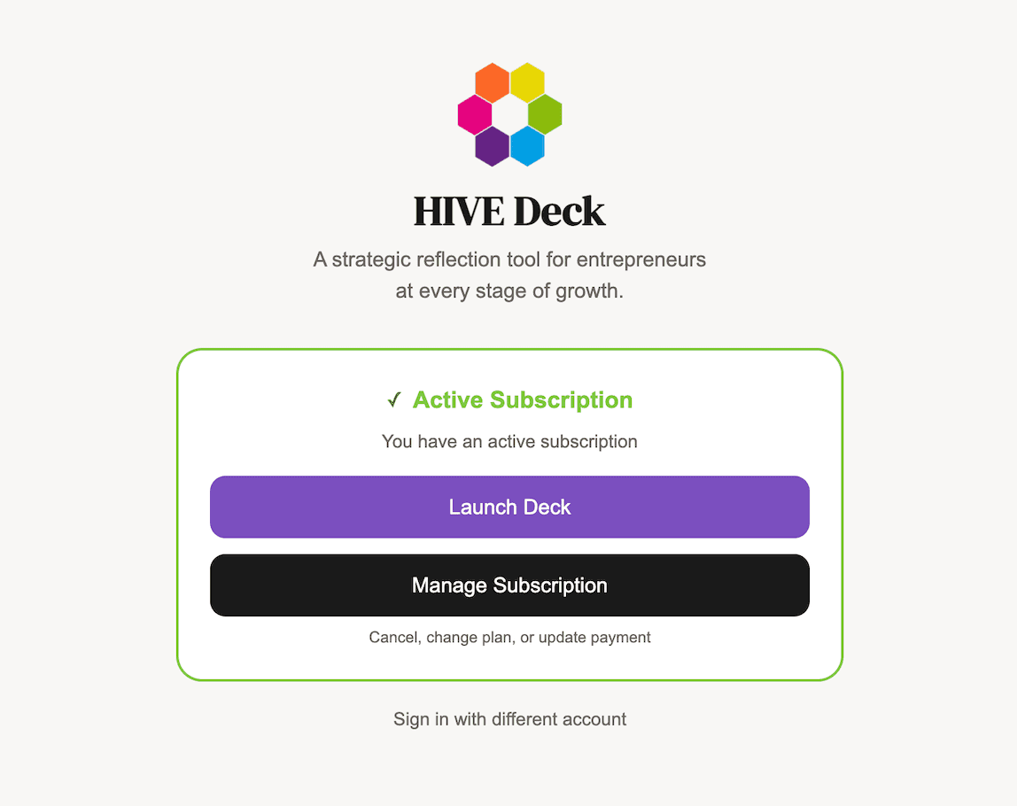 HIVE DECK